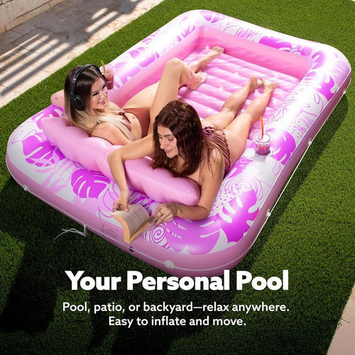 Inflatable Tanning Pool Lounge Float